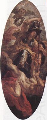 Minerva Conquering Ignorance (mk01), Peter Paul Rubens
